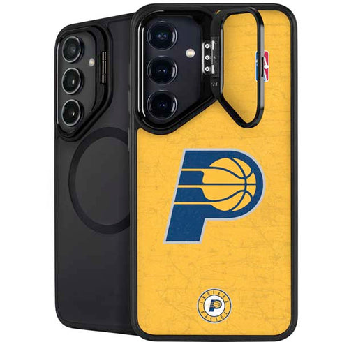 NBA Indiana Pacers Distressed Galaxy S25 FE Kickstand Case
