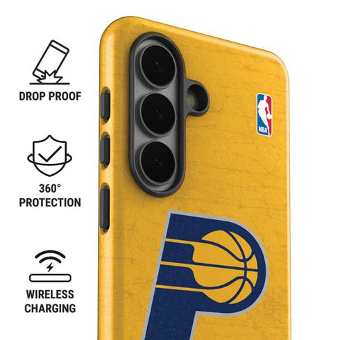 NBA Indiana Pacers Distressed Galaxy S26 Plus Impact Case