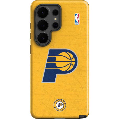 NBA Indiana Pacers Distressed Galaxy S26 Ultra Impact Case