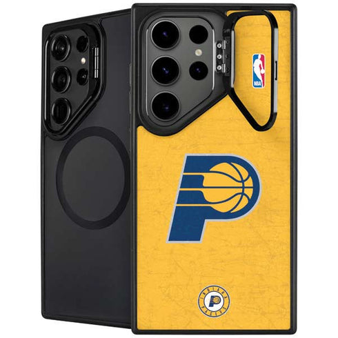 NBA Indiana Pacers Distressed Galaxy S26 Ultra Kickstand Case