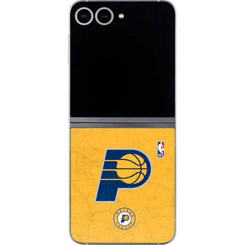 NBA Indiana Pacers Distressed Galaxy Z Flip6 Skin