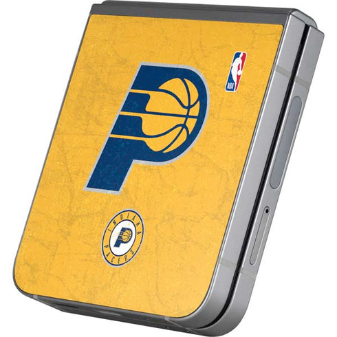 NBA Indiana Pacers Distressed Galaxy Z Flip6 Skin