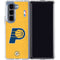 NBA Indiana Pacers Distressed Galaxy Z Fold5 5G Clear Case
