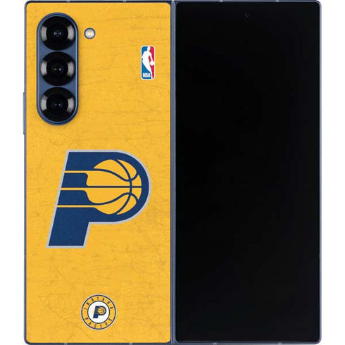NBA Indiana Pacers Distressed Galaxy Z Fold6 Skin