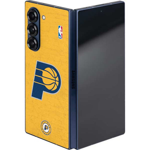 NBA Indiana Pacers Distressed Galaxy Z Fold6 Skin