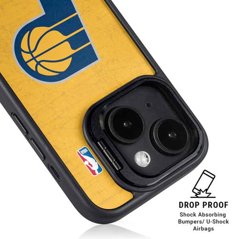 NBA Indiana Pacers Distressed iPhone 13 Kickstand Case