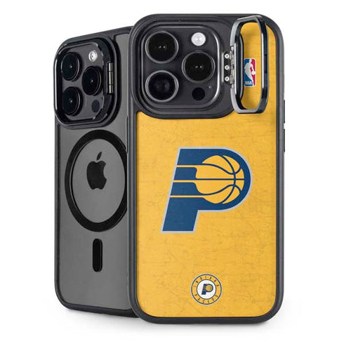 NBA Indiana Pacers Distressed iPhone 15 Pro Kickstand Case