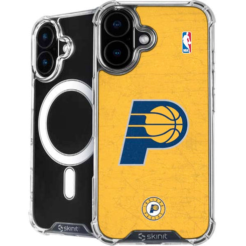NBA Indiana Pacers Distressed iPhone 16 MagSafe Case