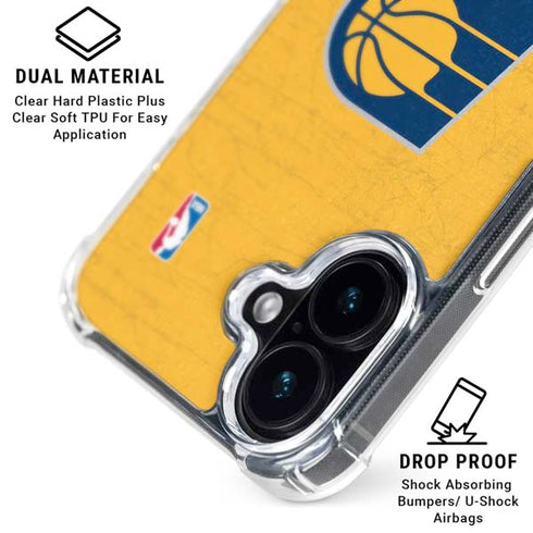 NBA Indiana Pacers Distressed iPhone 16 MagSafe Case