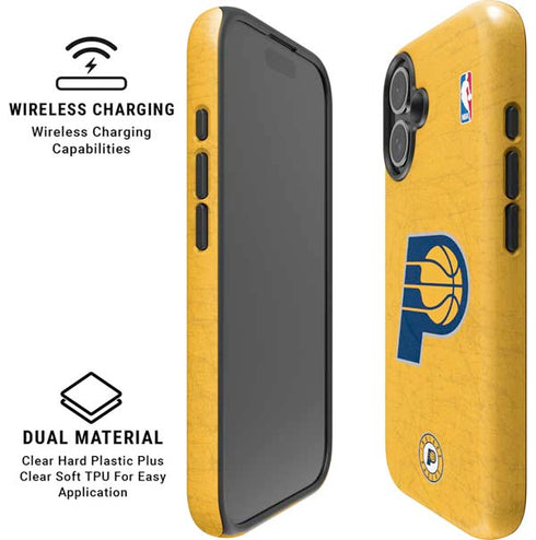 NBA Indiana Pacers Distressed iPhone 16 Magsafe Impact Case