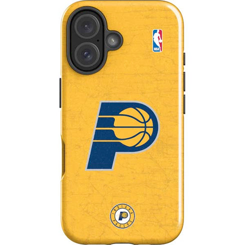 NBA Indiana Pacers Distressed iPhone 16 Plus Impact Case