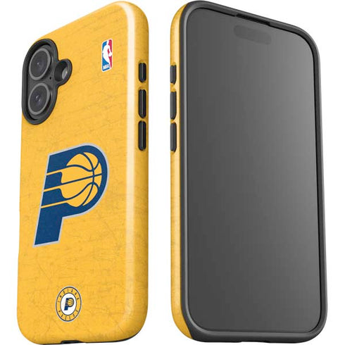 NBA Indiana Pacers Distressed iPhone 16 Plus Impact Case