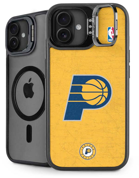 NBA Indiana Pacers Distressed iPhone 16 Plus Kickstand Case