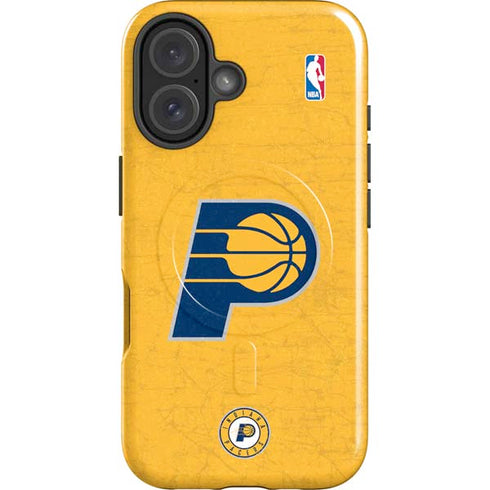 NBA Indiana Pacers Distressed iPhone 16 Plus Magsafe Impact Case