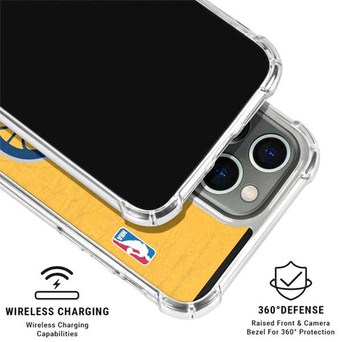 NBA Indiana Pacers Distressed iPhone 16 Pro Clear Case
