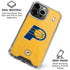 NBA Indiana Pacers Distressed iPhone 16 Pro Clear Case