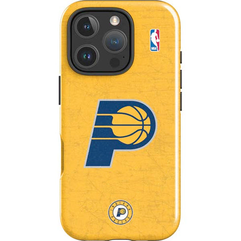 NBA Indiana Pacers Distressed iPhone 16 Pro Max Impact Case