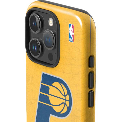 NBA Indiana Pacers Distressed iPhone 16 Pro Max Impact Case