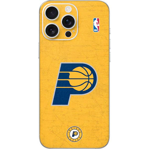NBA Indiana Pacers Distressed iPhone 16 Pro Max Skin