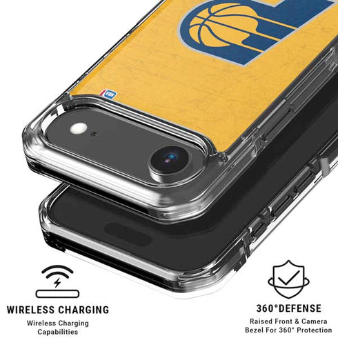 NBA Indiana Pacers Distressed iPhone 17 Air Clear Case