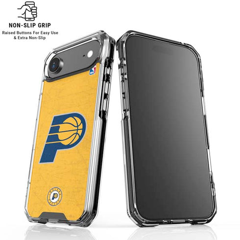 NBA Indiana Pacers Distressed iPhone 17 Air Clear Case