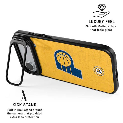 NBA Indiana Pacers Distressed iPhone 17 Air Kickstand Case