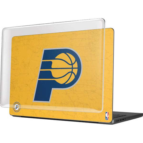 NBA Indiana Pacers Distressed MacBook Pro 14in (2021-24) Case plus Skin