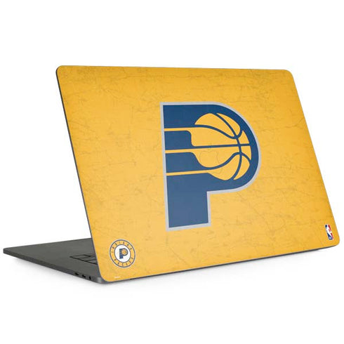 NBA Indiana Pacers Distressed MacBook Skins