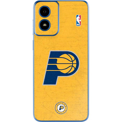 NBA Indiana Pacers Distressed Moto G Play 4G (2024) Skin
