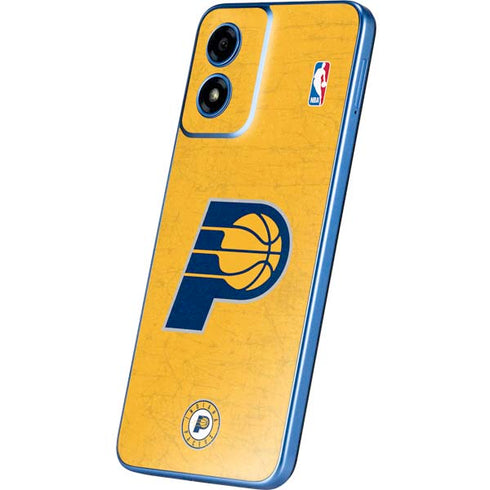 NBA Indiana Pacers Distressed Moto G Play 4G (2024) Skin