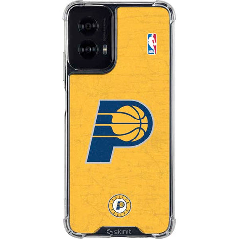 NBA Indiana Pacers Distressed Moto G Power 5G (2024) Clear Case