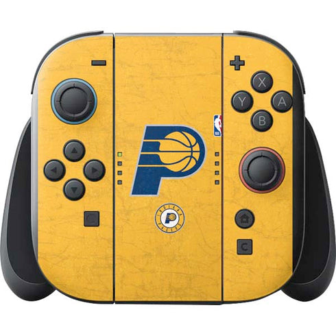 NBA Indiana Pacers Distressed Nintendo Switch 2 (2025) with Joy-Con Skin