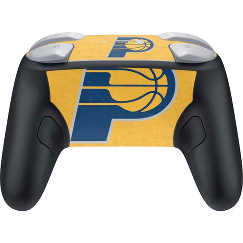 NBA Indiana Pacers Distressed Nintendo Switch 2 (2025) Pro Controller Skin
