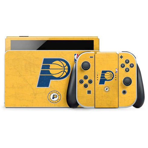 NBA Indiana Pacers Distressed Nintendo Skins