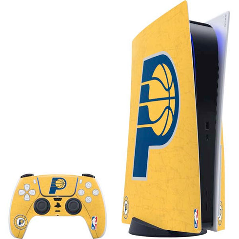 NBA Indiana Pacers Distressed PlayStation PS5 Skins