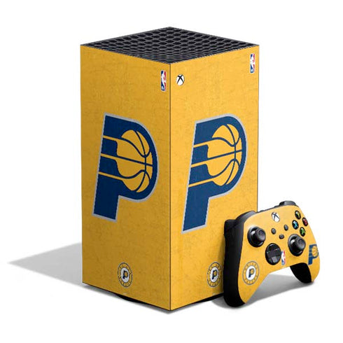 NBA Indiana Pacers Distressed XBox Series X Digital Edition Bundle Skin