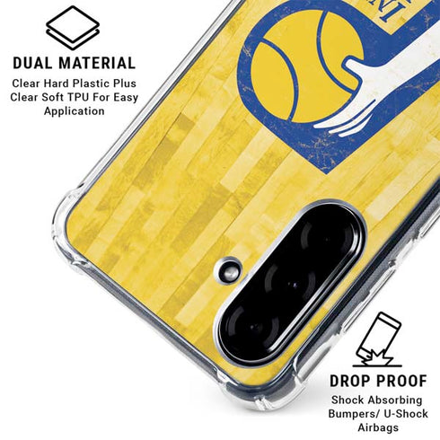 NBA Indiana Pacers Hardwood Classics Galaxy A36 5G Clear Case