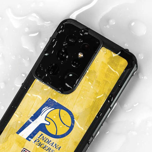 NBA Indiana Pacers Hardwood Classics Galaxy S24 Ultra Waterproof Case