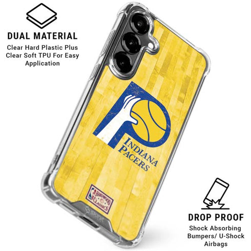 NBA Indiana Pacers Hardwood Classics Galaxy S26 Plus Clear Case