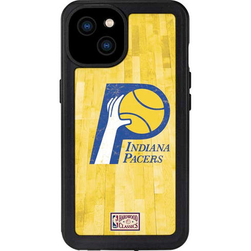 NBA Indiana Pacers Hardwood Classics iPhone 15 Plus Waterproof Case