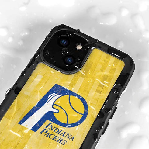 NBA Indiana Pacers Hardwood Classics iPhone 15 Plus Waterproof Case