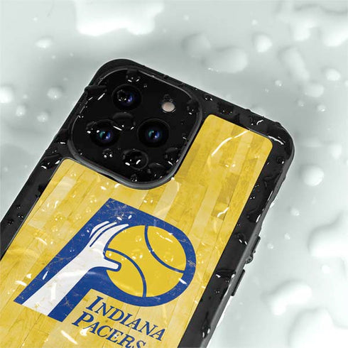 NBA Indiana Pacers Hardwood Classics iPhone 15 Pro Waterproof Case