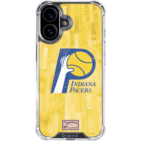 NBA Indiana Pacers Hardwood Classics iPhone 16 Clear Case