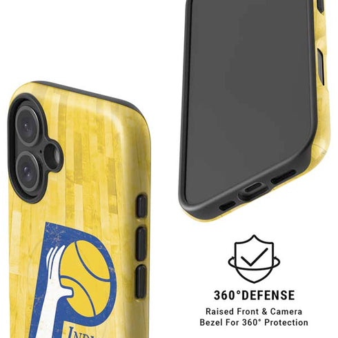 NBA Indiana Pacers Hardwood Classics iPhone 16 Plus Magsafe Impact Case