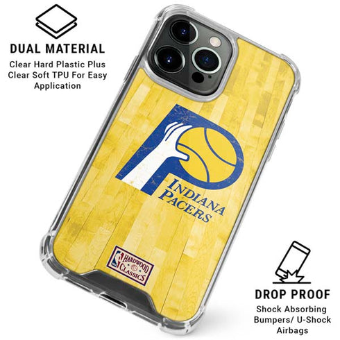 NBA Indiana Pacers Hardwood Classics iPhone 16 Pro Max Clear Case