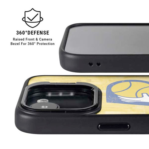 NBA Indiana Pacers Hardwood Classics iPhone 16e Kickstand Case
