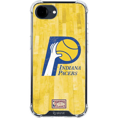 NBA Indiana Pacers Hardwood Classics iPhone 16e Clear Case