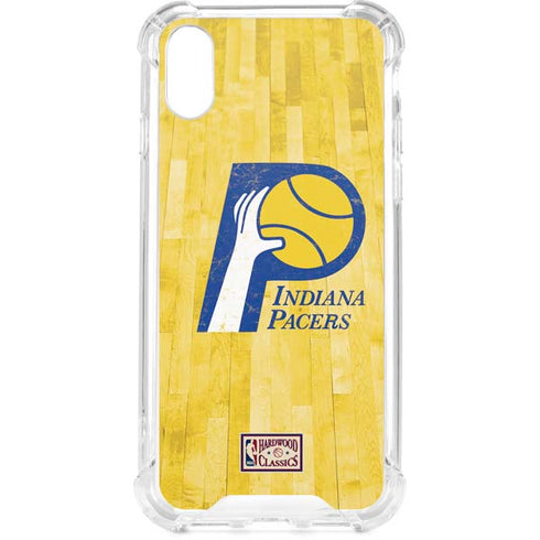 NBA Indiana Pacers Hardwood Classics iPhone XS Clear Case