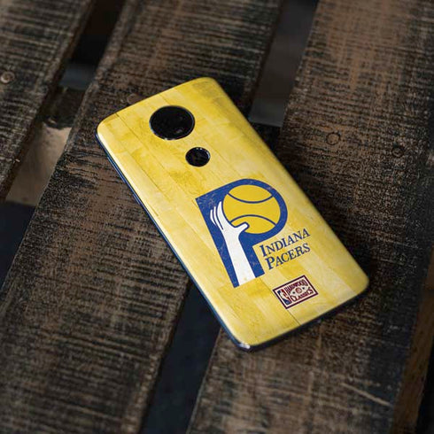 NBA Indiana Pacers Hardwood Classics Moto E5 Plus Skin