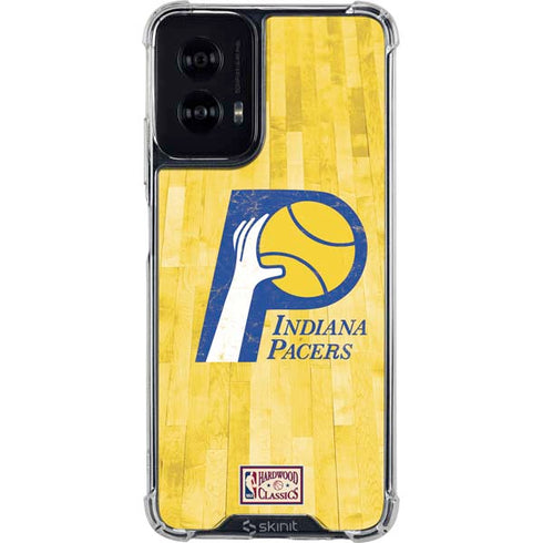 NBA Indiana Pacers Hardwood Classics Moto G Power 5G (2024) Clear Case